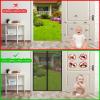 Magnetic Insect Screen Door 315 x 170 cm, Black, Adjustable, Cat-Claw-Resistant view 3