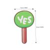SEWACC Portable Yes/No Voting Paddles, 2-Piece PVC Set for Classrooms view 2