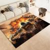 SANBEC Tank Wall-Breaking Game Scene 3D Rug view 1