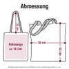 Personalized Monster Truck Cotton Tote Bag with Name – Light Gray view 4