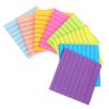 8-Pack Fluorescent Lined Adhesive Note Pads view 1