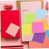 8-Pack Fluorescent Lined Adhesive Note Pads view 4