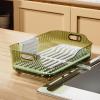 Ungtyb Dish Drying Rack with Utensil Holder view 2
