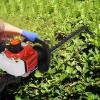 iondelce 24-Inch Quiet, Fuel-Efficient Gas Hedge Trimmer, Red view 3