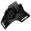 Black Plastic Headlamp Mount with 14.5 mm and 26 mm Spacing view 1