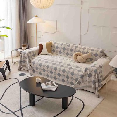 XXL Chenille Sofa Throw Blanket, 180 x 340 cm (#377)