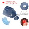 FQURFHY 2-Piece Surgical Caps for Women and Men, Sky Stars view 3