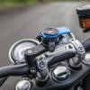 QUAD LOCK Motorcycle Handlebar Phone Mount with Vibration Dampener and MAG Case for iPhone 12 Mini view 2