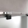 doporro Glass Sliding Door Complete Set 102.5 x 215 cm, Fully Satin-Frosted ESG Glass view 4