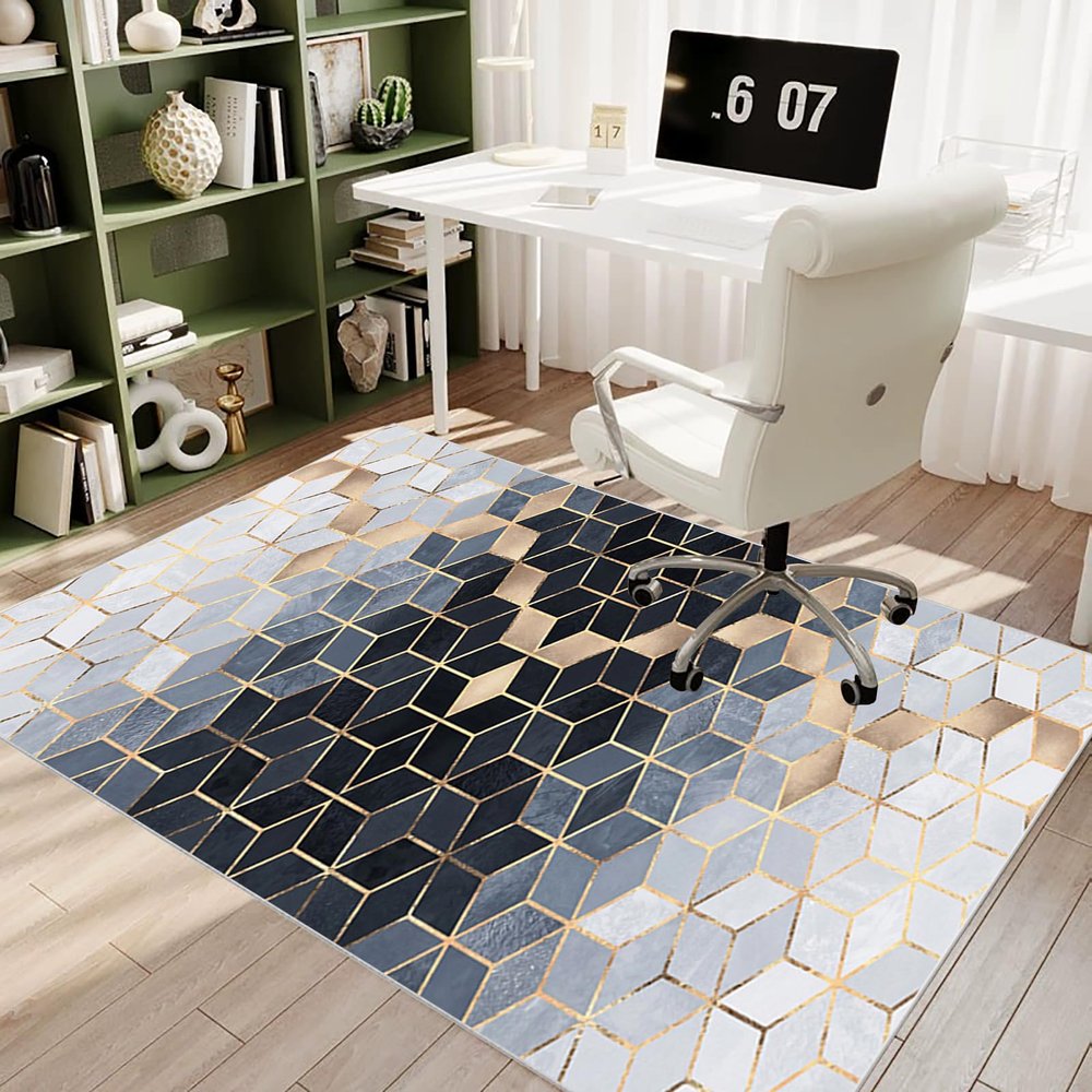 Gaming Chair Mat, Scratch-Resistant, Non-Slip, 120 x 140 cm