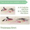 VAPOKF Kitchen Mats, Traditional Japanese Women Design, Non-Slip, Washable, Absorbent, Set of 2 view 2