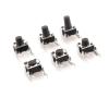 PQYSMVVG 70-Piece Horizontal Tactile Push Button Switch Set, 6×6×4.3–10 mm, with Bracket view 1