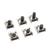 PQYSMVVG 70-Piece Horizontal Tactile Push Button Switch Set, 6×6×4.3–10 mm, with Bracket view 2