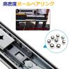 Heavy-Duty Industrial Drawer Slides, 1 Pair Side-Mount, 2 Pieces, 12 in view 4