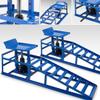 BITUXX 2-Piece Car Ramp Set with Hydraulic Jack, Height-Adjustable view 1