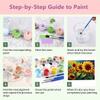 Shozhoo Paint by Numbers Kit, Van Gogh Sunflower, 95 × 70 cm view 4