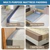 Bed Gap Filler, Mattress Extender and Headboard Cushion, 90 x 10 x 20 cm view 2