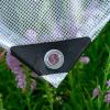 PIPRE 2.8 x 4.8 m Clear Waterproof Tarpaulin with Eyelets view 4