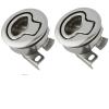 2-Piece Polished Stainless Steel Flush Boat Latch view 1