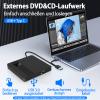 BNEHHOV External USB 3.0 Type-C CD/DVD Drive view 3