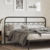 qohoio Black Metal Headboard, 193 cm view 1