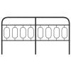 qohoio Black Metal Headboard, 193 cm view 4