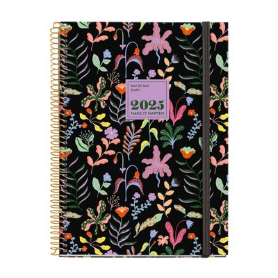 Miquelrius 2025 Daily Planner, 155 x 213 mm, Fantasy