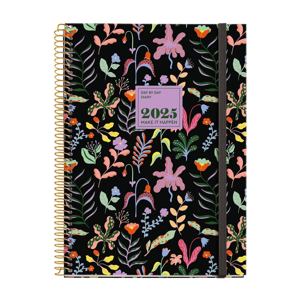 Miquelrius 2025 Daily Planner, 155 x 213 mm, Fantasy