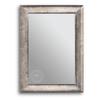 CLAMARO Porto Baroque Wall Mirror, Antique Silver, Solid Wood Frame, 40 x 100 cm view 1