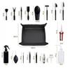 Whakano 16-Piece Mini Garden Tool Set for Succulents, Bonsai, and Potted Plants view 2