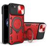 SORAKA Case for iPhone SE 2022/2020, iPhone 8 and iPhone 7 with Ring Holder, Sliding Camera Cover and Metal Plate view 1