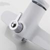 Kitchen Faucets, 35 mm Bathroom Shower Faucet, White Bathtub Mixer with Hand Shower Set, Wall-Mount Shower Faucet view 3