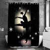 Eslifey Moon, Stars & Ballet Shower Curtain Set, 168 x 183 cm view 2