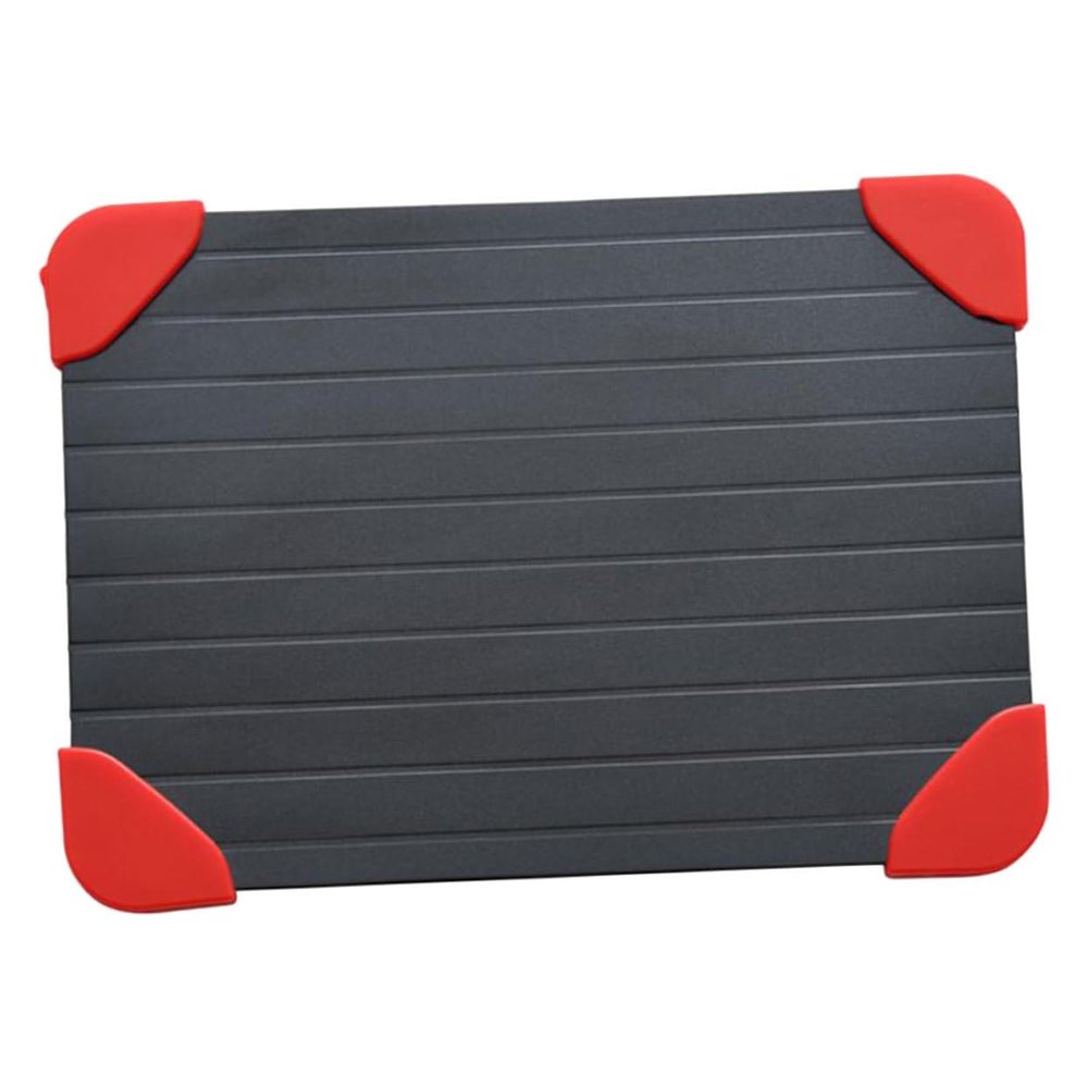 LABRIMP Black Aluminum Fast Defrosting Tray