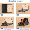 20-Inch 3D HD Phone Screen Magnifier with Foldable Stand view 4
