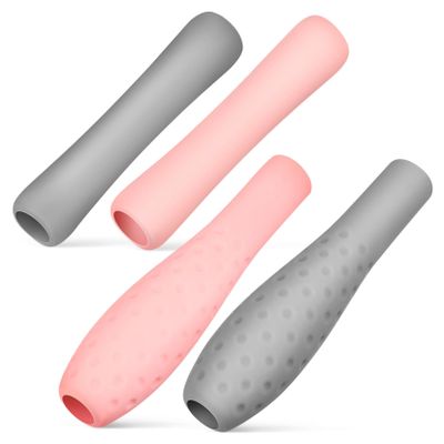CAXUSD 4-Piece Non-Slip Silicone Grip Sleeves Compatible with Apple Pencil