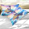 Lighthouse Ocean Beach Duvet Cover Set, 135 x 200 cm, Soft Microfiber, Zipper Closure view 4