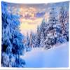 CORFOTO 10x8ft Winter Snow-Covered Mountain Landscape Photography Backdrop view 4