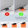 Mwwvzefl 8-Piece Heavy-Duty Moving Tool Set for Home Use, with Wheels, 500 kg Capacity, Durable, C view 2