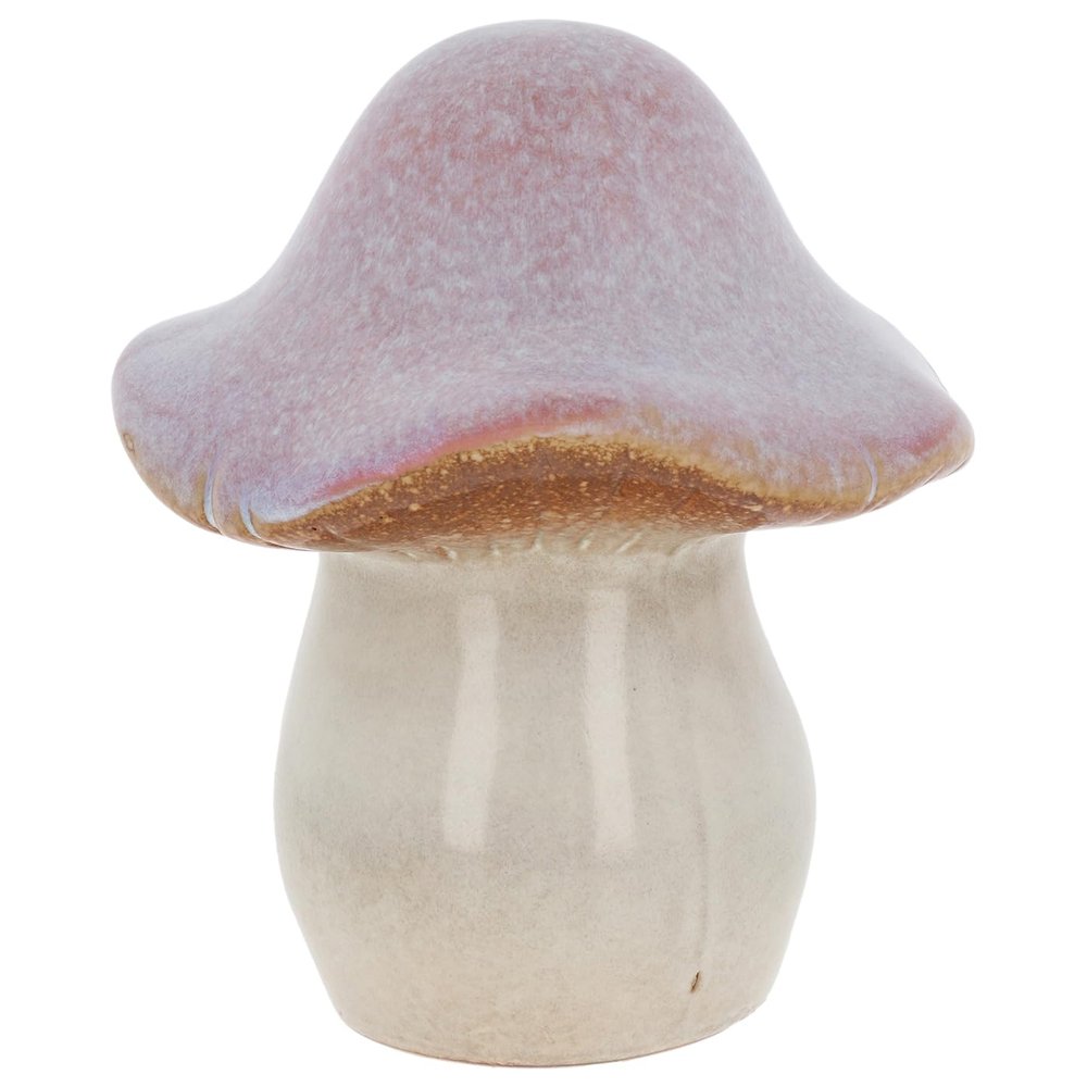 Shudehill Giftware Pretty Toadstool Mushroom Ornament, Pink