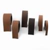 Whakano Vintage 2 m Flat PU Leather Strap, Dark Brown, 2.5 cm view 2