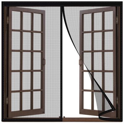 Magnetic Fly Screen Door, 225 x 240 cm, Black