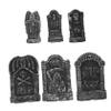 OFFSCH 6 Foam Halloween Tombstones, Lightweight and Realistic view 1