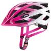 uvex air Wing Lightweight Bike Helmet for Women and Men, Adjustable Fit, Pink/White, 56–60 cm view 1