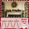 24-Piece Christmas Velvet Wreath Bow Set, Vintage Velvet, 11.9 x 17.8 cm view 4