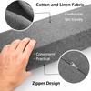 Yekuhe Bed Gap Filler 200/180/160/120 cm, Mattress Gap Cushion, Headboard Pillow for Twin, Single, Double or King Beds, Closes Gaps (Light Color, 135 x 20 x 25 cm) view 4