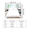 ZXBNNN Friends Toasting Queen Duvet Cover Set - Modern, Simple Black-and-White Retro-Style Queen Bedding Set, 160 x 220 cm + 2 Pillowcases 40 x 65 cm view 4