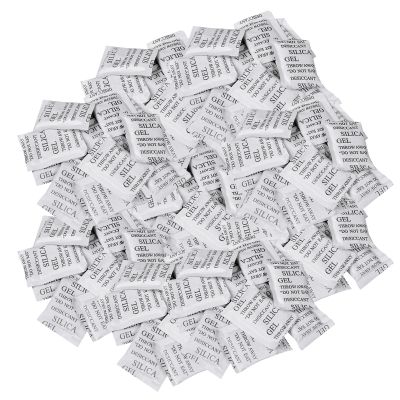 Silica Gel Desiccant Packets, 100 x 1 g