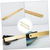 Back-to-School 2-Piece 15 cm Brass Ruler Bookmark Set for Students view 4