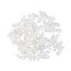 Parliky White Plant Clips, 150 Plastic Clips for Supporting Plants and Securing Vegetable Vines view 1